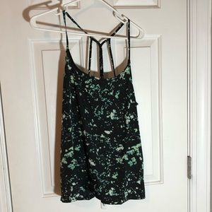 Hurley Green and Black TankTop